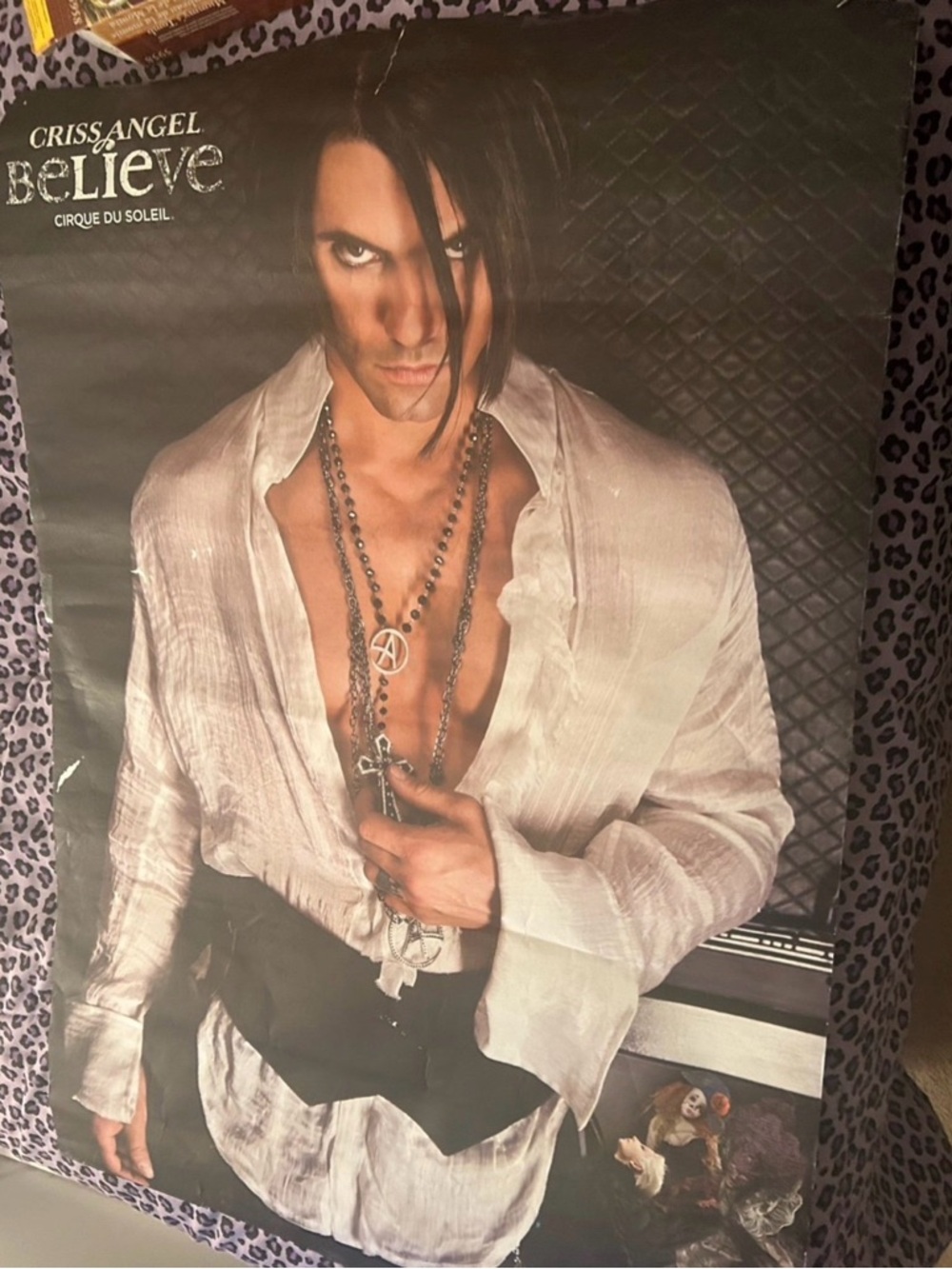 Criss angel Cirque du Soleil beLIEve poster
